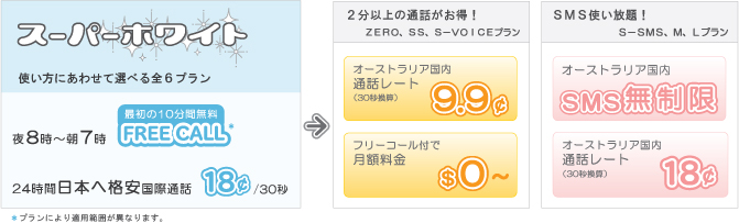 スーパーホワイトプラン